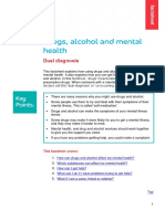 Drugs, Alcohol and Mental Health: Dual Diagnosis