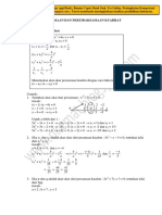 Modul Persamaan Dan Pertidaksamaan Kuadrat Pak Sukani