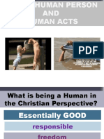 Human Person and Human Acts