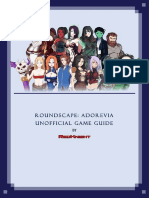 Roundscape Adorevia Unnoficial Game Guide