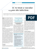Using VAC To Treat A Vascular Bypass Site Infection: Casereport