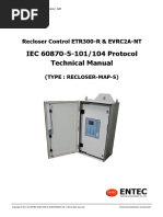 IEC 60870-5-101/104 Protocol Technical Manual: Entec