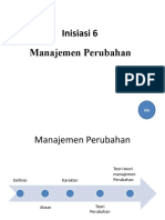 MANAJEMEN PERUBAHAN