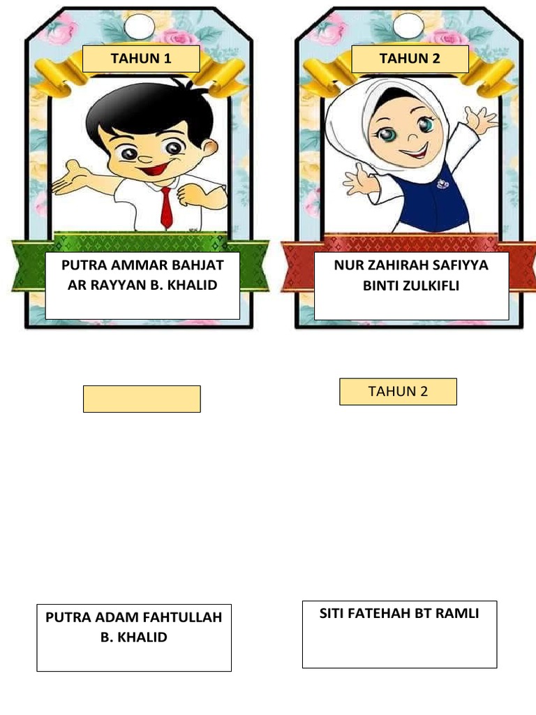Hiasan Sudut RMT Sekolah Tahun 2 | PDF | Agama & Spiritualitas