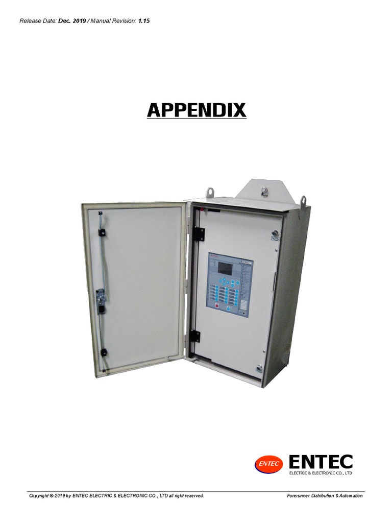 Entec: Release Date: Dec. 2019 / Manual Revision: 1.15 | PDF ...