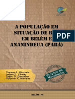 População em Situação de Rua em Belém e Ananindeua