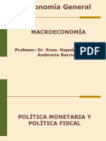 Política Monetaria y Política Fiscal