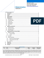 Top of Cement Determination: Cementing Primary / 10.01.06 / A