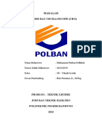 Muhammad Farhan Fadhilah - Tugas Makalah PAU (Cathode Ray Ossciloscope (CRO) )