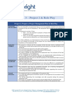 Project 2, Prepare A Project Management Plan & Role Play