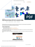 Robot Structural Analysis BIM Link For Connection Design - IDEA StatiCa