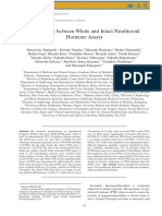 Comparison Between Whole and Intact Parathyroid Hormone Assays