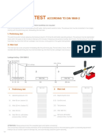 Pressure Test: According To Din 1988-2