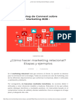 ¿Cómo Hacer Marketing Relacional - Etapas y Ejemplos