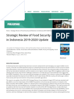 Strategic Review of Food Security and Nutrition in Indonesia 2019-2020 Update