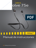 Jabra Evolve 75e User Manual - ES - Spanish - RevD