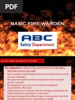 Basic Fire Warden Course