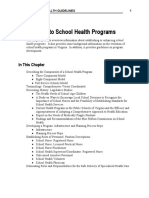 Introduction To School Health Programs: in This Chapter