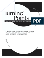 Tur in P Ints o N: Guide To Collaborative Culture and Shared Leadership