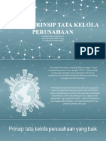 Prinsip Tata Kelola Perusahaan