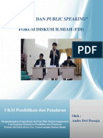 Modul Diskusi Dan Public Speaking - FDI Polinema