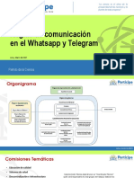 Reglas de Comunicación en El Whatsapp y Telegram: Partido de La Ciencia
