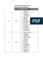 JADWAL PEMBAGIAN KELULUSAN