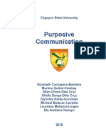 Purposive Communication: Cagayan State University