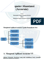 Komputer Akuntansi Accurate V5