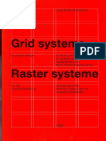 Mueller-Brockmann Josef Grid Systems in Graphic Design Raster Systeme Fuer Die Visuele Gestaltung English German No OCR