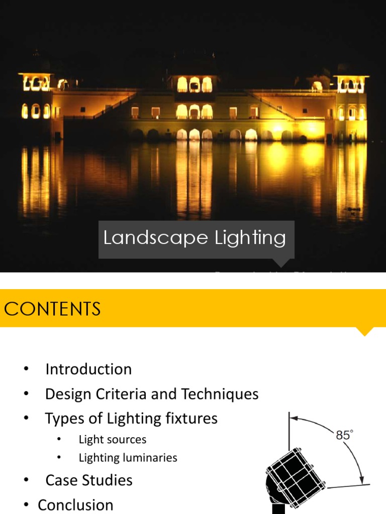 Landscape Lighting Design Guide | PDF