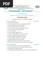 Question Bank - Sem - III - TYBSC Chemistry Paper - II (Inorganic Chemistry)