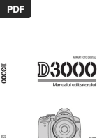 Download Manual de utilizare Nikon D3000 by Bogdan Iulian Pintea SN50612944 doc pdf