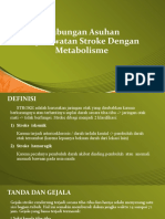 Hubungan Asuhan Keperawatan Stroke Dengan Metabolisme