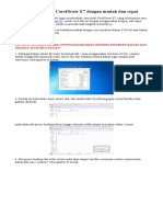 Tutorial Instal CorelDraw X7 Dengan Mudah Dan Cepat