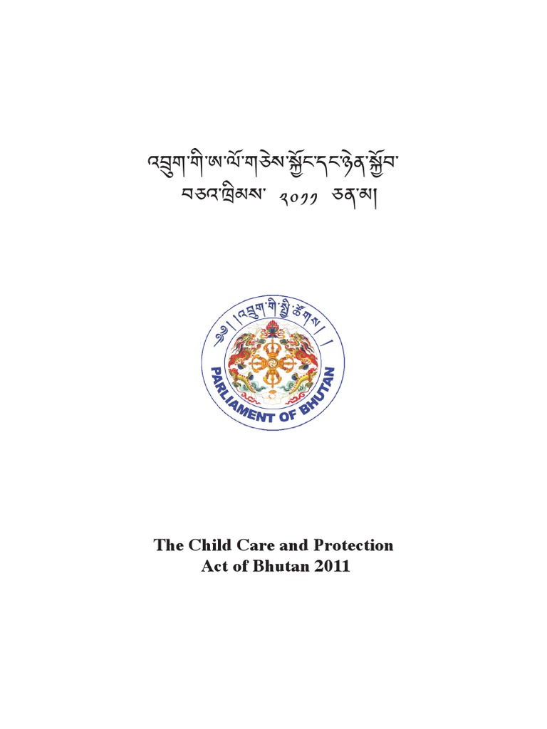 The Child Care and Protection Act of Bhutan 2011eng7th PDF