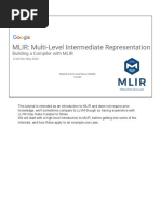 MLIR Tutorial