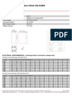 Product Sheet 2SLA2000: Technical Data