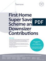 First Home Super Saver Scheme and Downsizer Contributions: This Factsheet Is For..