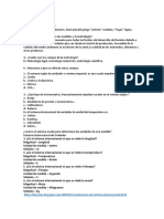 Evaluación Metrología