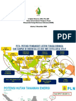 Ir. Djoko Winarno, MM, IPU, AER Ketua Umum Dewan Pengurus Pusat Masyarakat Energi Biomassa Indonesia (MEBI) Jakarta, 5 Desember 2020