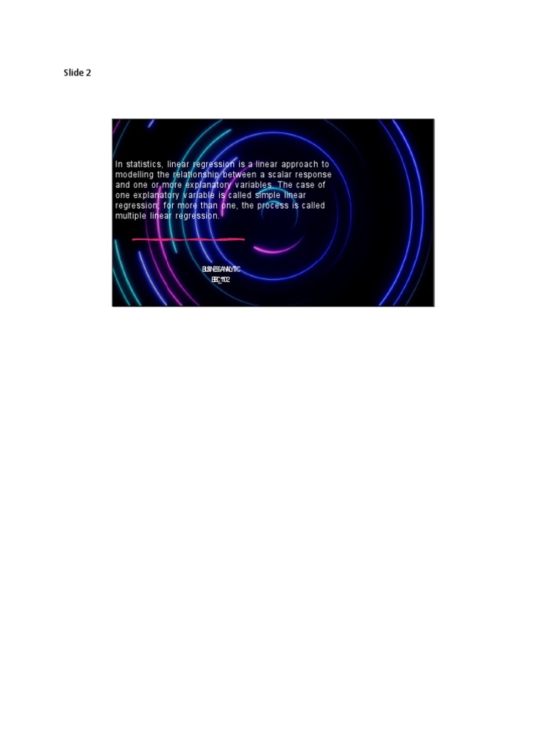 Slide 2: Business Analytic BBC - 1102 | PDF