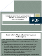 Natural Resource Accounting Untuk Pembangunan Berkelanjutan