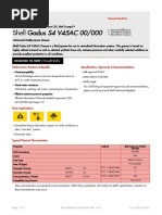 Shell Gadus S2 V220 2 Technical Data Sheet | PDF | Lubricant | Bearing ...