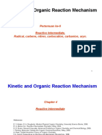 Kinetic and Organic Reaction Mechanism