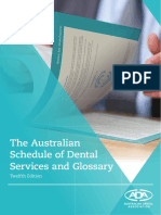 Australian Schedule and Dental Glossary 12 Revised 29012020