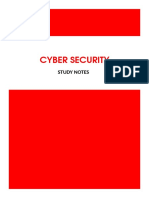 Cyber Security: Study Notes