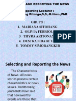 GRUP 5 (Selecting and Reporting The News