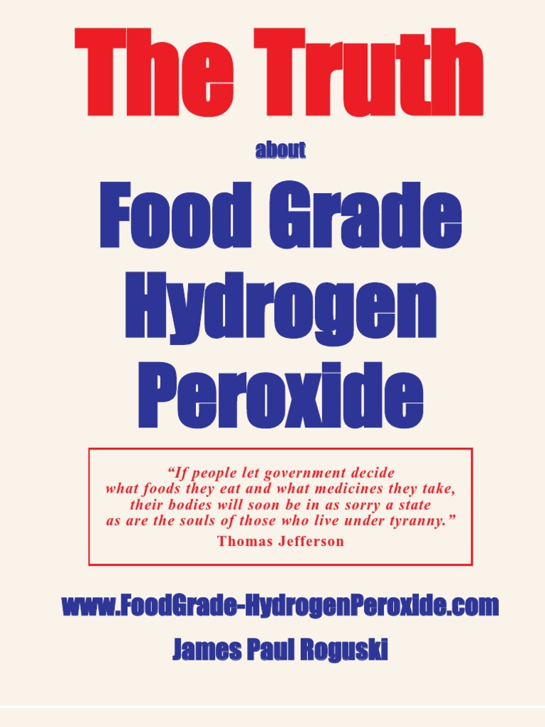 Food Grade Hydrogen Peroxide The Truth Oxygen Atmosphere Of Earth