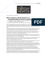 03-07-08 CSM-Why Congress, Bush Disagree On Water Boarding of